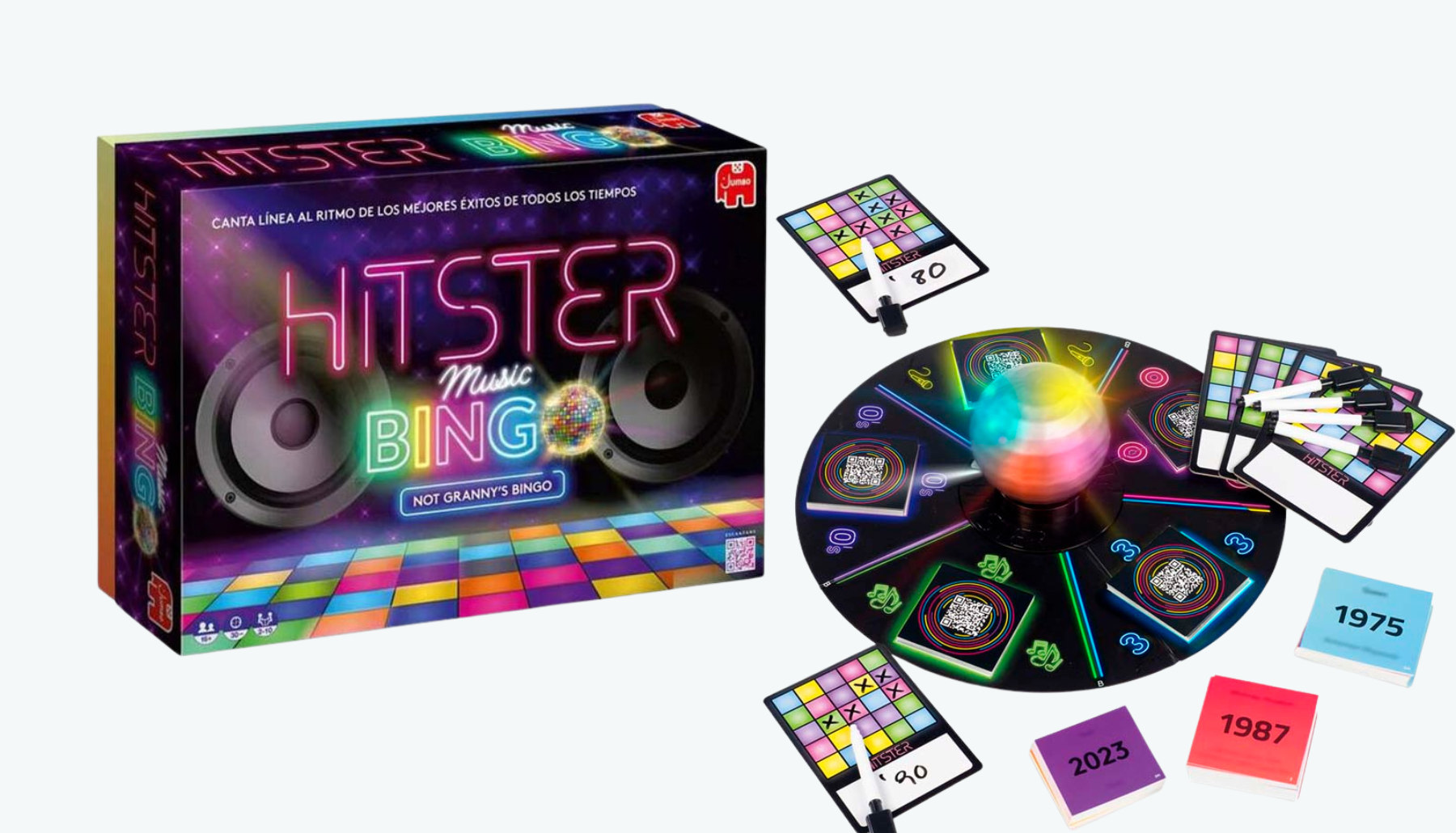 Ven a jugar a HITSTER BINGO: El juego de los grandes éxitos - Abacus